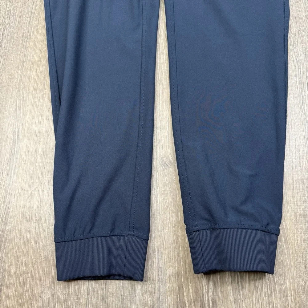 Birddogs Performance Gym Drawstring Boomstick Jogger Pants Size Large Navy Lined